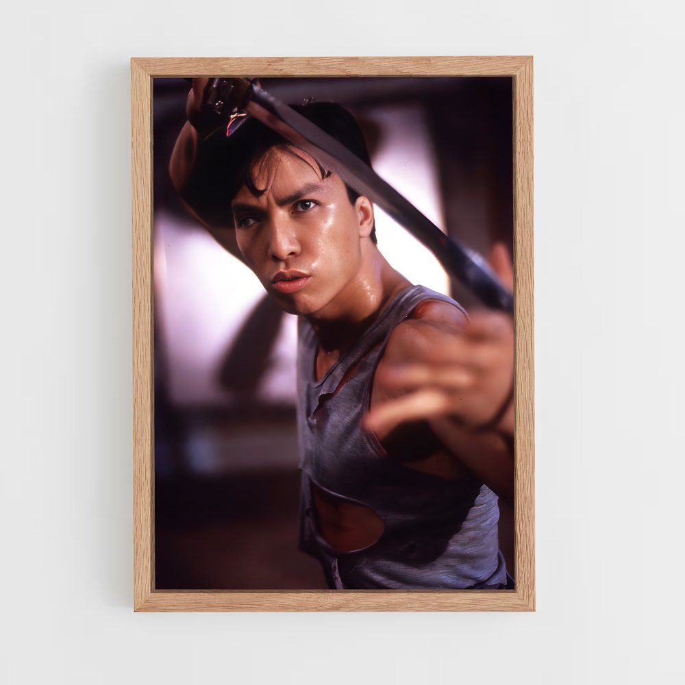 Poster Bruce Lee in Action – affiche Kung Fu (vue 4)